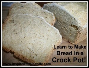 Gluten Free Crock Pot Bread