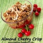 Almond Cherry Crisp