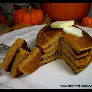 Gluten Free Holiday Pumpkin Pancakes