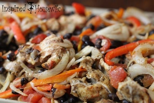 Healthy Baked Fajitas