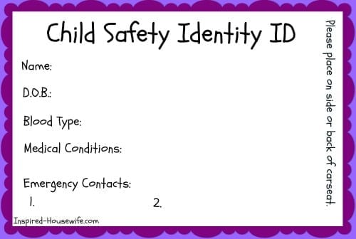Car Id Card