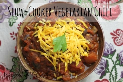 Super-Easy Crock-Pot Vegetarian Chili