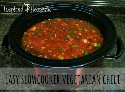 Super-Easy Crock-Pot Vegetarian Chili