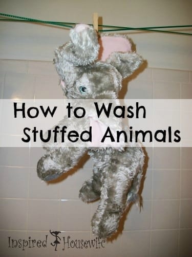 How to Wash Stuffed Animals