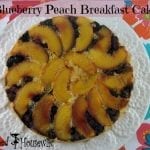 Blueberry Peach Breakfast Cake