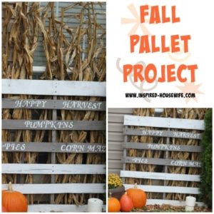 An Easy Fall Pallet Project
