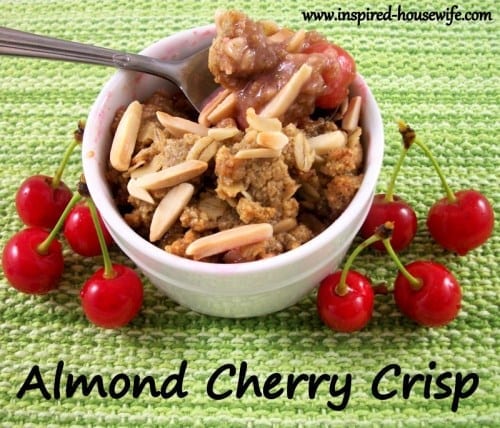 Almond Cherry Crisp - Gluten Free