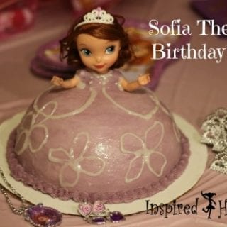 Sofia the First Birthday Cake