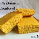 A healthy gluten free cornbread that is a family favorite Totally delicious and perfect to go with chili, soups, or as a stand alone.