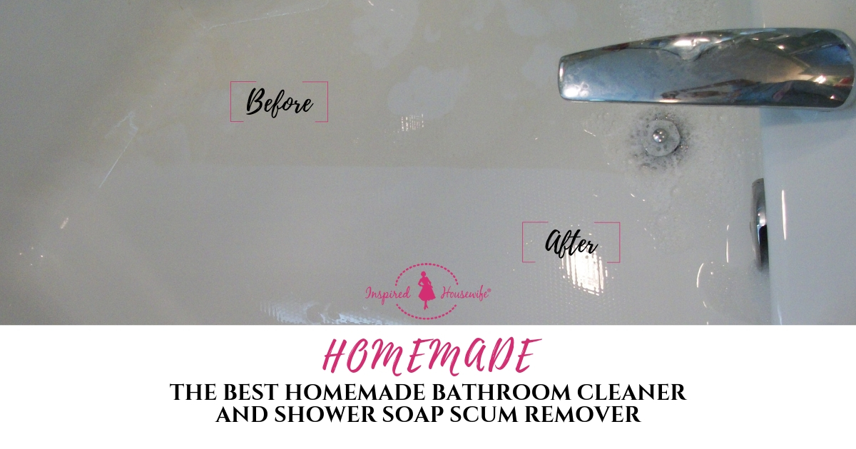 Homemade Shower Cleaner Recipes: For Daily Use & Heavy Duty